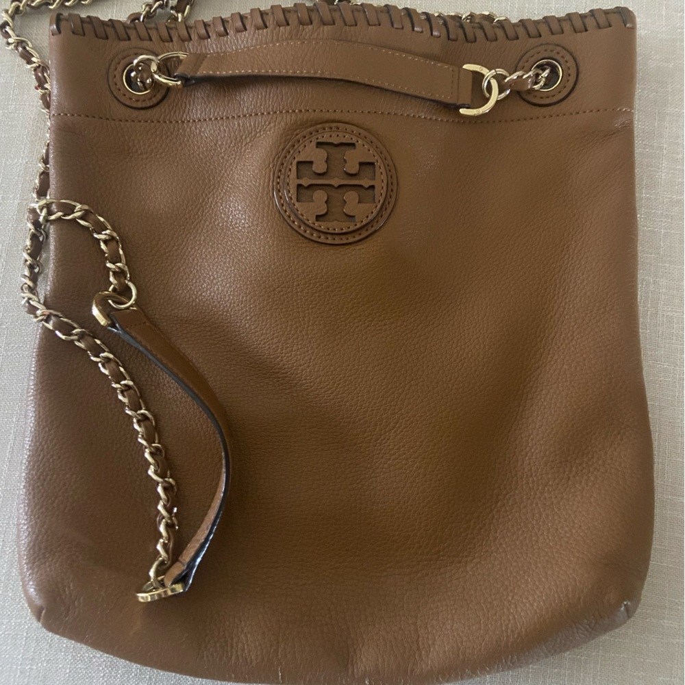 Camel Tory Burch bag